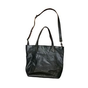 Tabitha Webb Black Leather Tote Bag